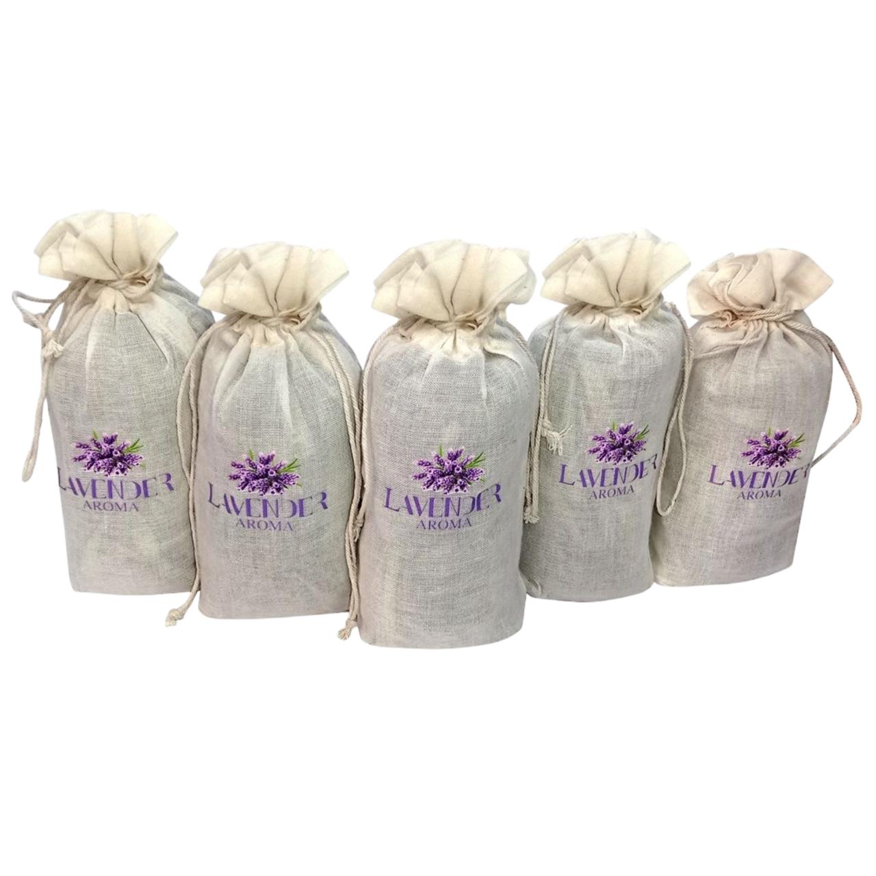 Lavender Sachet Bags/Pouch/Potli, Fresh Dried Lavender for Clothes Storage, Relaxing Fragrance,