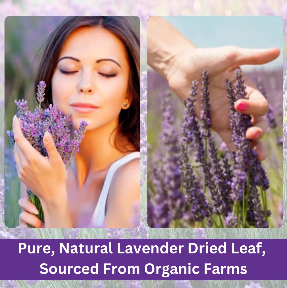 Lavender Sachet Bags/Pouch/Potli, Fresh Dried Lavender for Clothes Storage, Relaxing Fragrance,